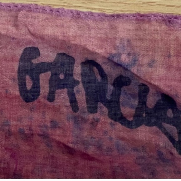 ❤️⚡️💙 Jerry Garcia Art Gorgeous Scarf ~ Grateful Dead - Picture 2 of 13